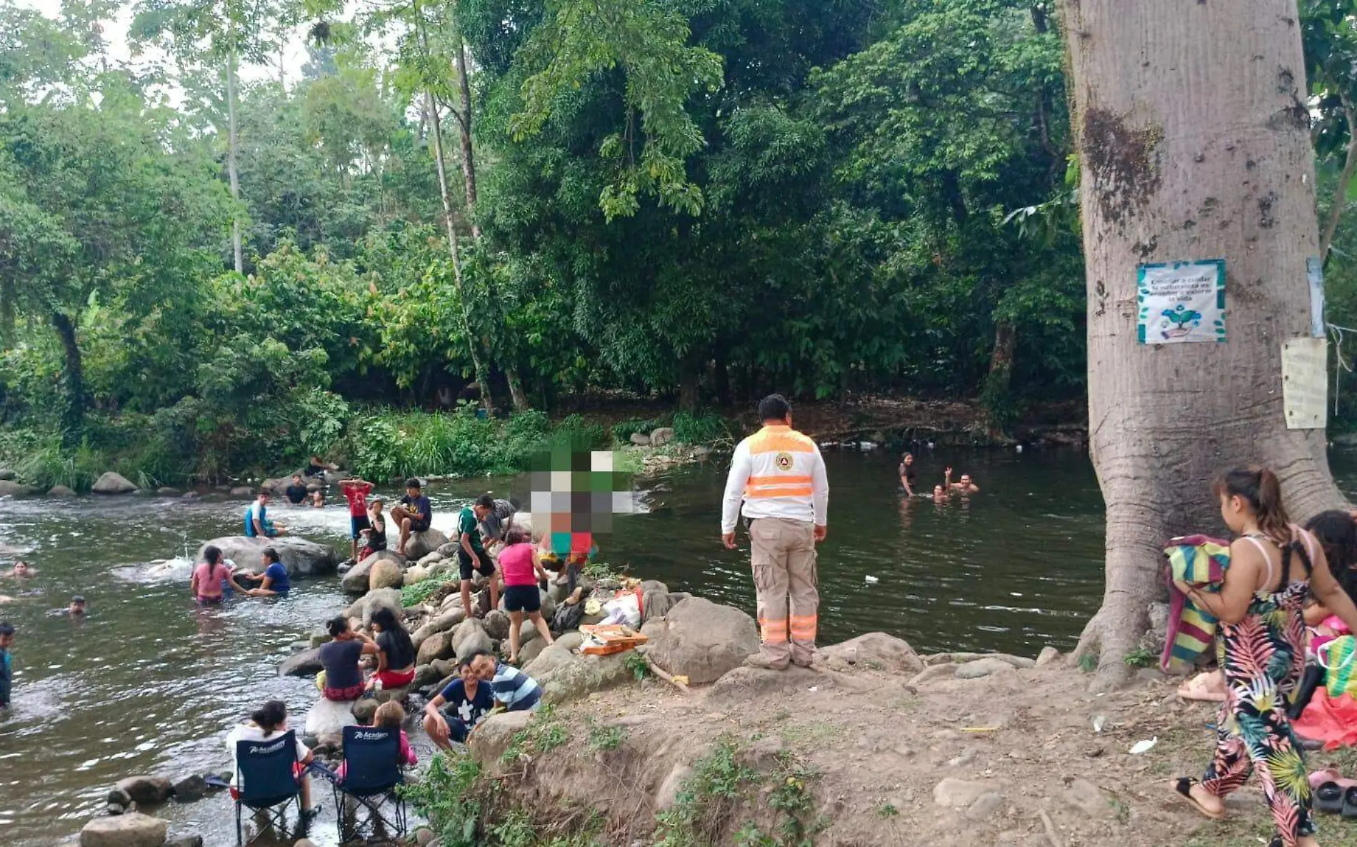 operativo de Semana Santa en Tuxtla Chico